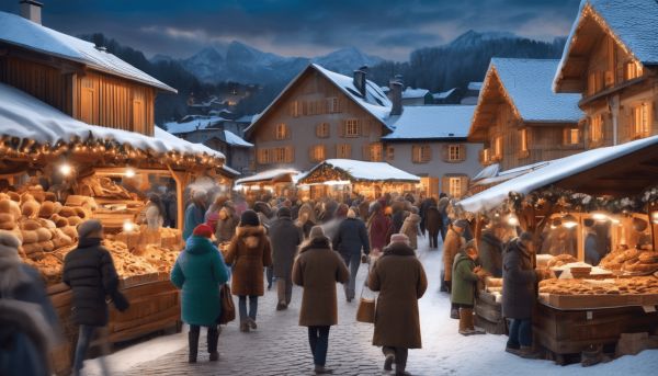 Explorer les marchés de Noël en Haute-Savoie pour vivre la magie des fêtes